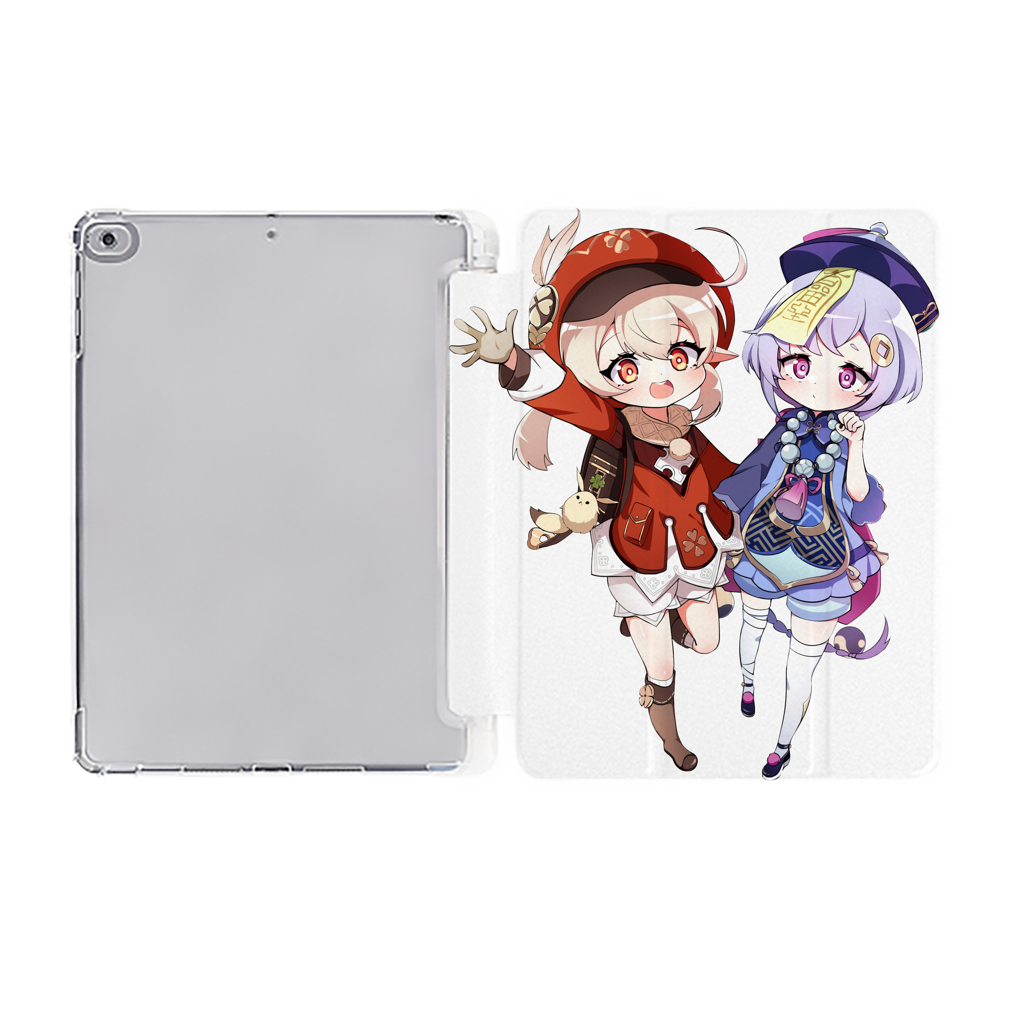 げんし神 七七 なな  genshin Nana IPad ケース ペン収納付き 三つ折りスタンド PUレザー×シリコン 対応機種9.5/10.5/10.9インチ